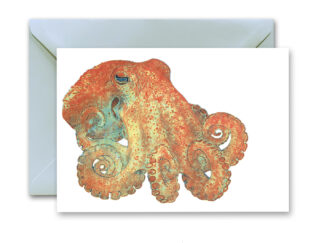 Octopus Greetings Card