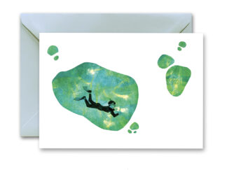 Bubble greetings card