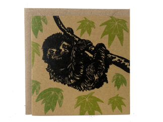Sloth Greetings Card
